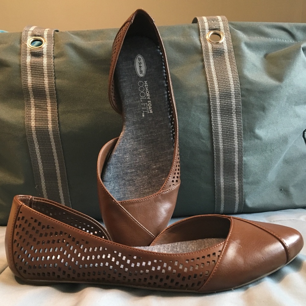 Dr Scholls Pointes Toe Flats